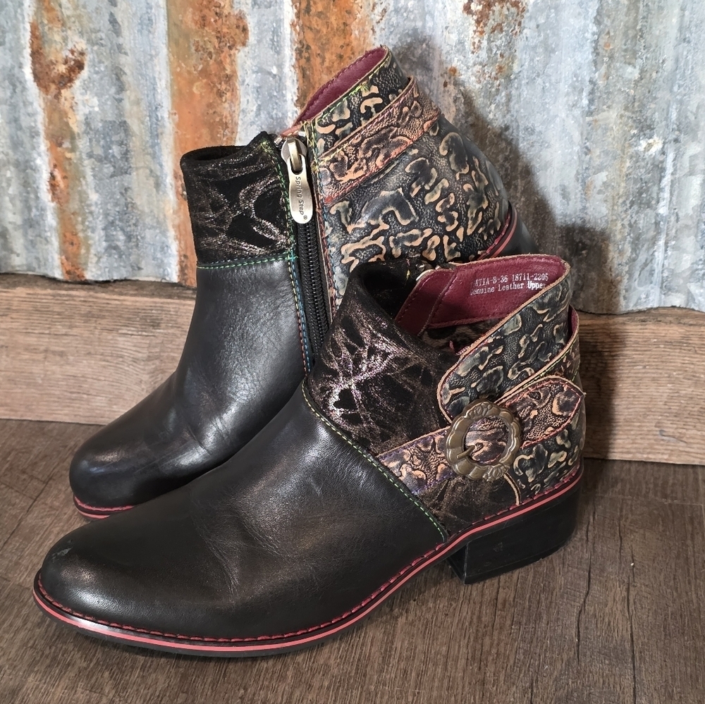 L'ARTISTE TIATIA BOOTIES By Spring Step Size EUR36/ US 5.5-6 - Picture 3 of 8